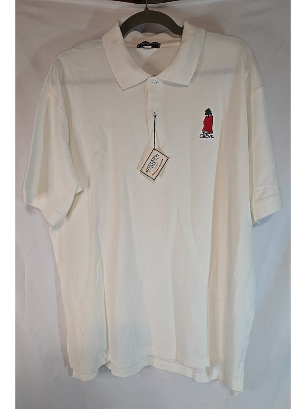 Mississippi Oak The Grove Polo Size XL Ole Miss